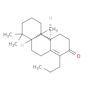 2(3H)-Phenanthrenone, 4,4a,4b,5,6,7,8,8a,9,10-decahydro-4b,8,8-trimethyl-1-propyl-, (4aR,4bS,8aS)-