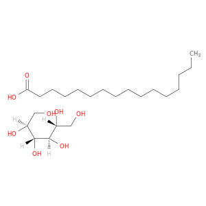 2,3,4,5,6-pentahydroxyhexyl hexadecanoate