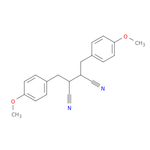 Butanedinitrile, 2,3-bis[(4-methoxyphenyl)methyl]-