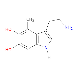 4-Methyl-5,6-dihydroxytryptamine