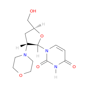 Uridine,2',3'-dideoxy-2'-(4-morpholinyl)- (9CI)