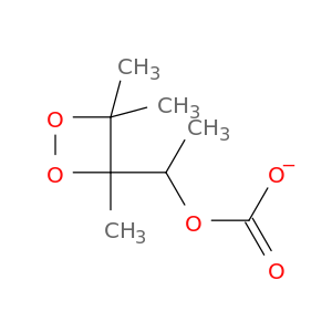 Carbonic acid, methyl(3,4,4-trimethyl-1,2-dioxetan-3-yl)methyl ester