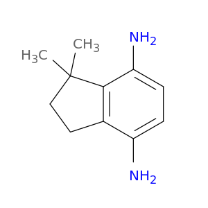 1H-Indene-4,7-diamine, 2,3-dihydro-1,1-dimethyl-
