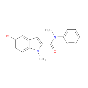 1H-Indole-2-carboxamide, 5-hydroxy-N,1-dimethyl-N-phenyl-