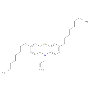 3,7-二辛基-10-(2-丙烯-1-基)-10h-吩噻嗪