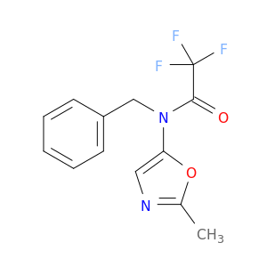 Acetamide, 2,2,2-trifluoro-N-(2-methyl-5-oxazolyl)-N-(phenylmethyl)-