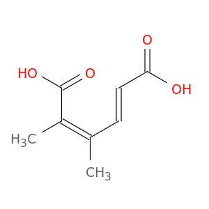 2,4-Hexadienedioic acid, 2,3-dimethyl-, (2Z,4Z)-