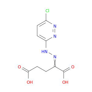 Pentanedioic acid, 2-[(6-chloro-3-pyridazinyl)hydrazono]-