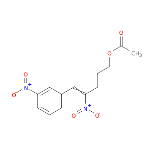 4-nitro-5-(3-nitrophenyl)pent-4-en-1-yl acetate