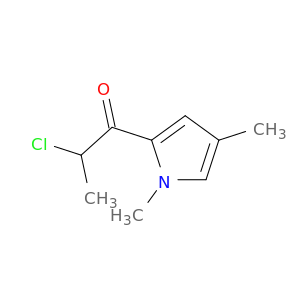 1-Propanone, 2-chloro-1-(1,4-dimethyl-1H-pyrrol-2-yl)-