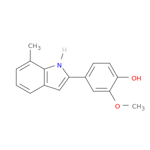 Phenol, 2-methoxy-4-(7-methyl-1H-indol-2-yl)-