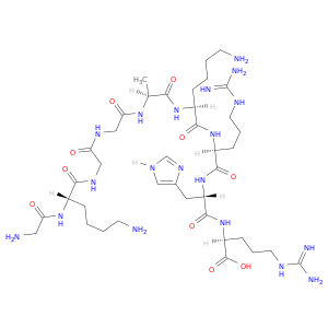 L-Arginine, glycyl-L-lysylglycylglycyl-L-alanyl-L-lysyl-L-arginyl-L-histidyl-