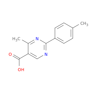 4-甲基-2-(4-甲苯基)嘧啶-5-羧酸