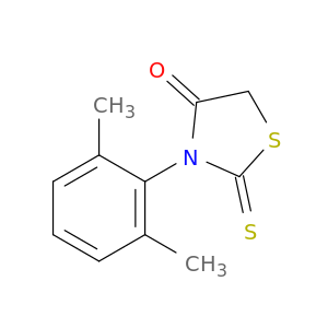 4-Thiazolidinone, 3-(2,6-dimethylphenyl)-2-thioxo-