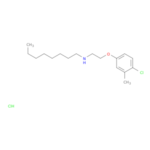 1-Octanamine, N-[2-(4-chloro-3-methylphenoxy)ethyl]-, hydrochloride