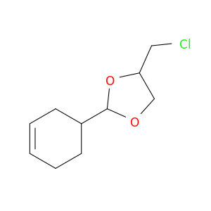 1,3-Dioxolane, 4-(chloromethyl)-2-(3-cyclohexen-1-yl)-