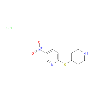 5-硝基-2-(哌啶-4-基硫基)-吡啶盐酸盐