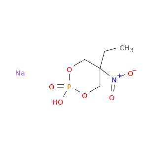 5-ethyl-5-nitro-1,3,2-dioxaphosphinan-2-ol 2-oxide