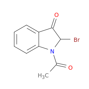3H-Indol-3-one, 1-acetyl-2-bromo-1,2-dihydro-