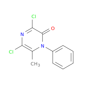 2(1H)-Pyrazinone, 3,5-dichloro-6-methyl-1-phenyl-