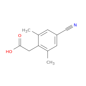 2-（4-氰基-2,6-二甲基苯基）乙酸