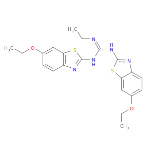 Guanidine, N,N'-bis(6-ethoxy-2-benzothiazolyl)-N''-ethyl-