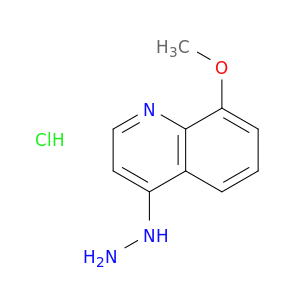 4-Hydrazino-8-methoxyquinoline hydrochloride