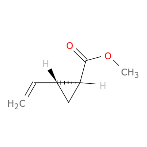 Cyclopropanecarboxylicacid, 2-ethenyl-, methyl ester, (1S-trans)- (9CI)