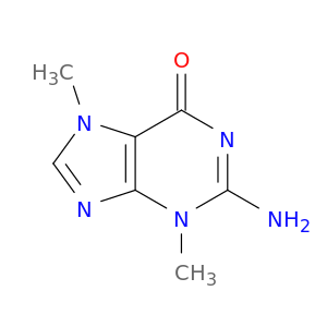 6H-Purin-6-one, 2-amino-3,7-dihydro-3,7-dimethyl-