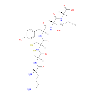 L-Leucine, L-lysyl-L-cysteinyl-L-cysteinyl-L-tyrosyl-L-seryl-