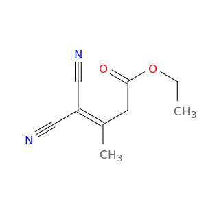 3-Butenoic acid, 4,4-dicyano-3-methyl-, ethyl ester