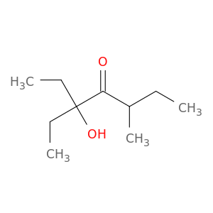 4-Heptanone, 3-ethyl-3-hydroxy-5-methyl-