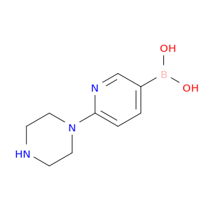 (6-(哌嗪-1-基)吡啶-3-YL)硼酸