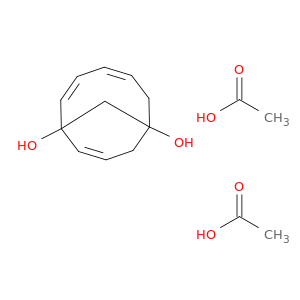 Bicyclo[5.3.1]undeca-2,4,9-triene-1,7-diol, diacetate