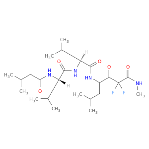 L-Valinamide,N-(3-methyl-1-oxobutyl)-L-valyl-N-[3,3-difluoro-4-(methylamino)-1-(2-methylpropyl)-2,4-dioxobutyl]-,(S)- (9CI)