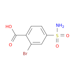 2-Bromo-4-sulfamoylbenzoic acid
