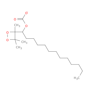 Carbonic acid, dodecyl(3,4,4-trimethyl-1,2-dioxetan-3-yl)methyl ester