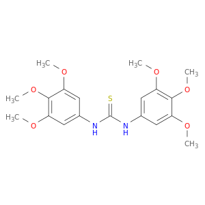 Thiourea, N,N'-bis(3,4,5-trimethoxyphenyl)-
