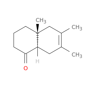 1(2H)-Naphthalenone, 3,4,4a,5,8,8a-hexahydro-4a,6,7-trimethyl-, trans-