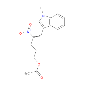 5-(1h-indol-3-yl)-4-nitropent-4-en-1-yl acetate