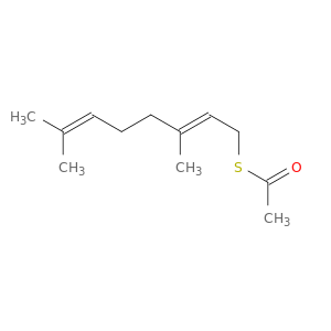 S-[(2E)-3,7-二甲基-2,6-十八加入-1-基]乙烯醇酯