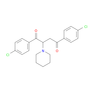 1,4-bis(4-chlorophenyl)-2-(piperidin-1-yl)butane-1,4-dione
