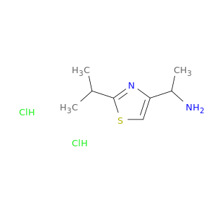 4-噻唑甲烷胺,α-甲基-2-(1-甲基乙基)-,盐酸盐(1：2)