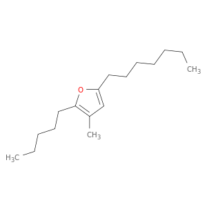 Furan,5-heptyl-3-methyl-2-pentyl-