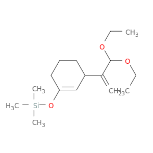 Silane, [[3-[1-(diethoxymethyl)ethenyl]-1-cyclohexen-1-yl]oxy]trimethyl-