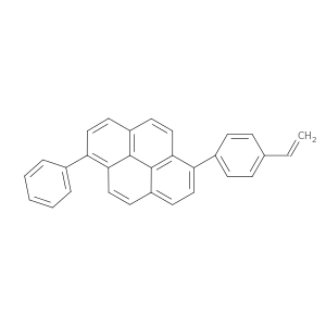 Pyrene, 1-(4-ethenylphenyl)-6-phenyl-