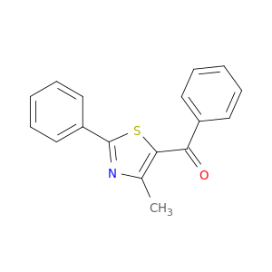 Methanone, (4-methyl-2-phenyl-5-thiazolyl)phenyl-