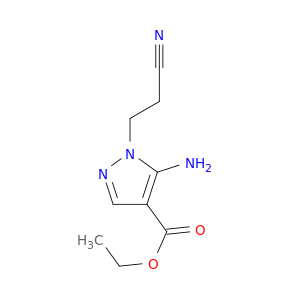 Ethyl 5-Amino-1-(2-cyanoethyl)-1H-pyrazole-4-carboxylate