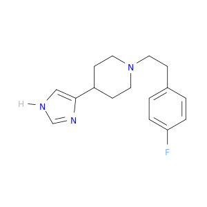 Piperidine,1-[2-(4-fluorophenyl)ethyl]-4-(1H-imidazol-5-yl)-