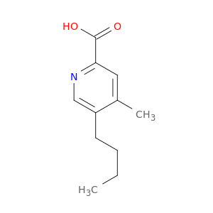 2-Pyridinecarboxylic acid, 5-butyl-4-methyl-